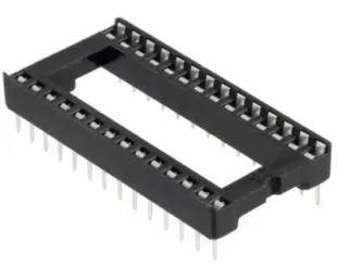 Đế IC 28 Chân Vuông ICS28